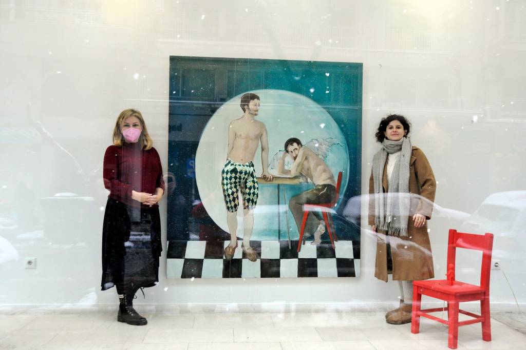 Εικαστική έκθεση «Where you hide» της Αγγέλικας Πράπα στις Βιτρίνες Τέχνης ΟΤΕ  (14/2 -7/3/2021)